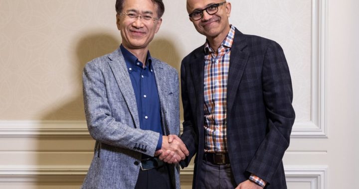 Microsoft and Sony form partnership on cloud computing