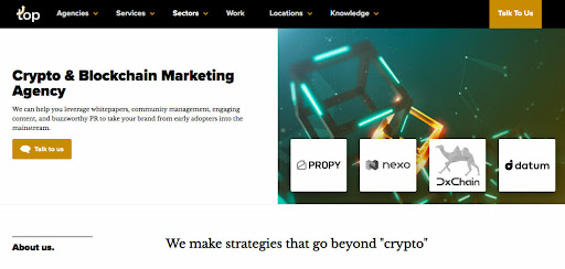 Crypto PR Agency